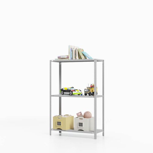 Стеллаж металлический для дома ТС Лайт, 1000x700x500 мм. Полки: 3 шт. металл (ТС 10070530)