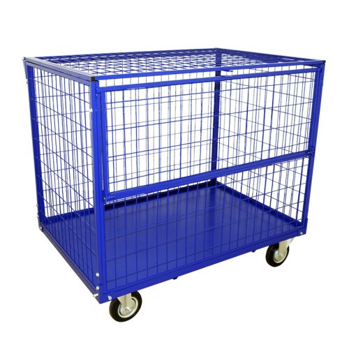 Контейнер сетчатый КСМ 6 (800х1200х920) г/п 300 кг.125 черная резина