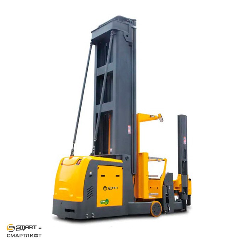 Узкопроходный ричтрак OPTS15 (1500 кг; 10,5 м; 80В / 600Ач) СМАРТЛИФТ (SMARTLIFT)